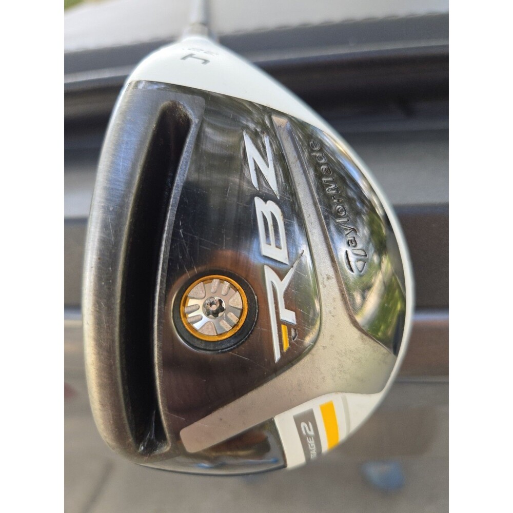 Ladies TaylorMade RBZ Stage 2 22* 4 Hybrid - Rocketfuel 45g Ladies Flex GUC
